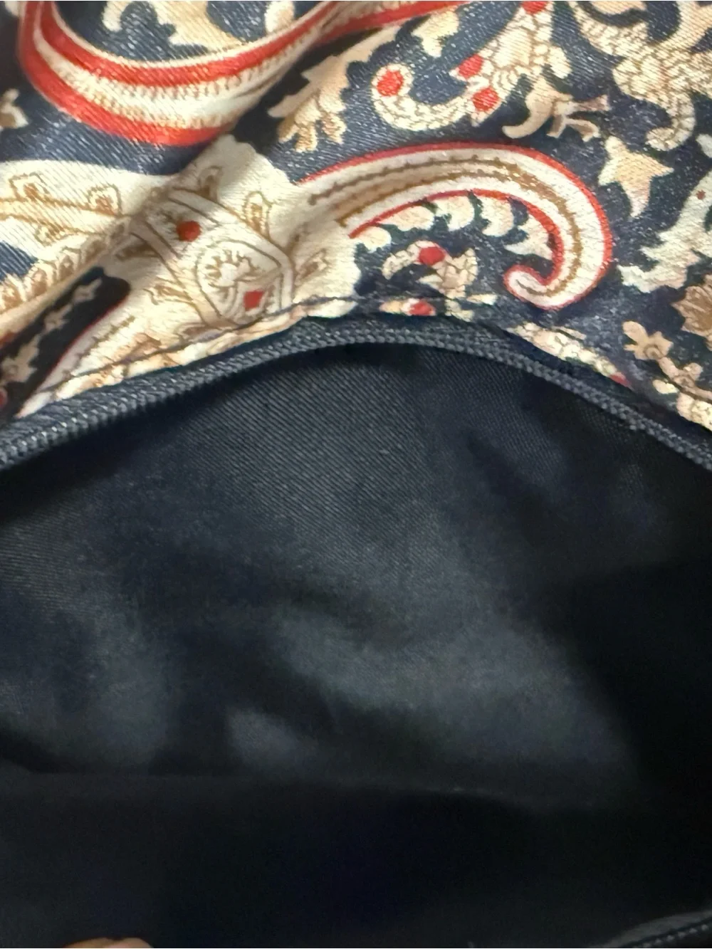 Icing Navy Blue Satchel Shoulder Bag Gold Hardware Adjustable Strap